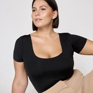 Numi Adaptex Thermoregulating Square Neck Short Sleeved Top - Size XL